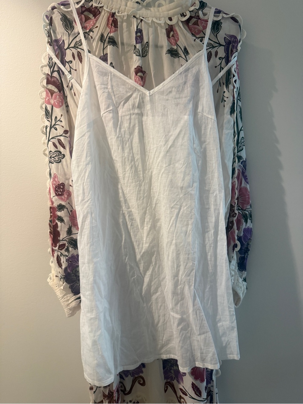 FARM Rio Rococo Flowers Cream Maxi Dress - Picture 6 of 6